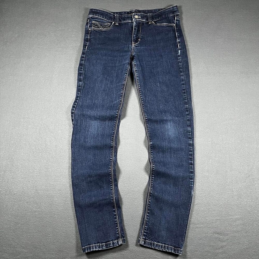 White-house-black-market Women's Blue and Navy Jeans